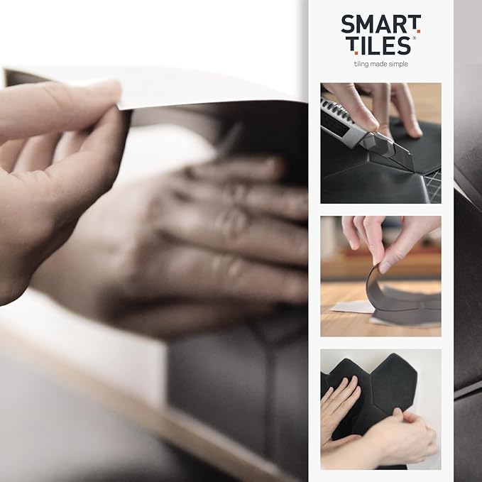 SMART TILES Peel and Stick Backsplash