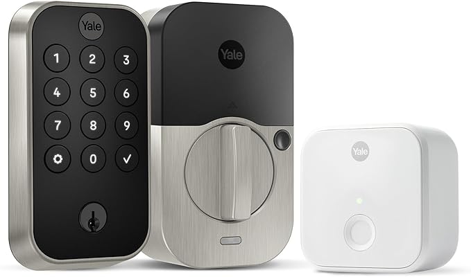 Yale Assure Lock 2 Keypad with Wi-Fi Connect, Satin Nickel Deadbolt