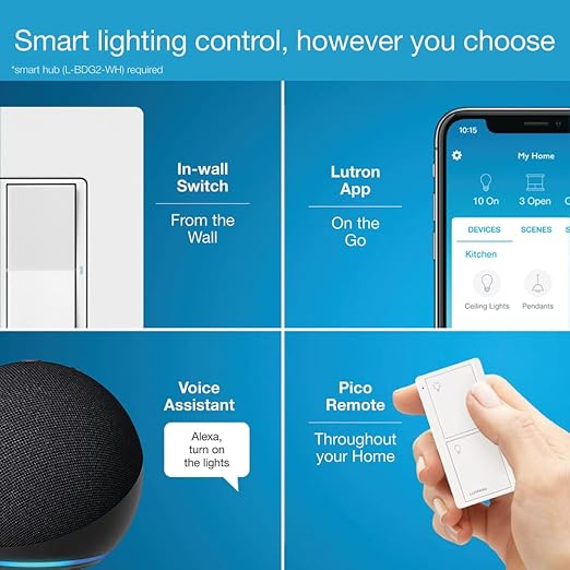Lutron Claro Smart Light Switch