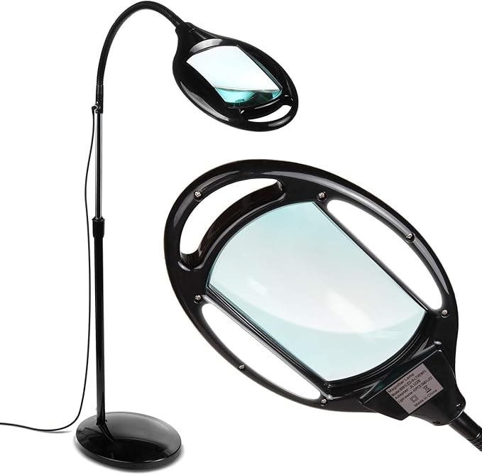 Brightech LightView Pro Magnifying Floor Lamp