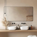 ANDY STAR Black Bathroom Mirrors