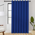 ChrisDowa Room Divider Curtain 120 Inches Long, Wide Blackout Sliding Door