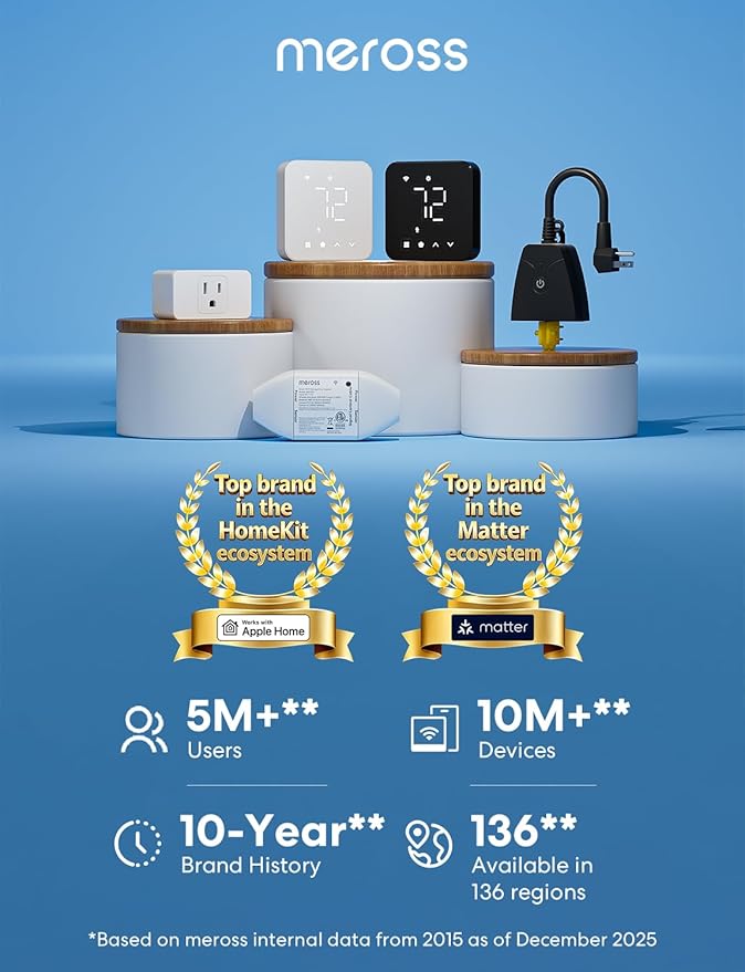 meross Smart Thermostat for Home, WiFi Thermostat Works