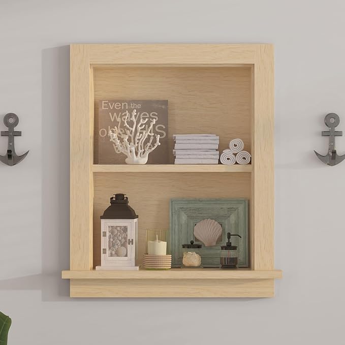 Recessed Medicine Cabinet Inset, Bathroom Wall Niche Insert
