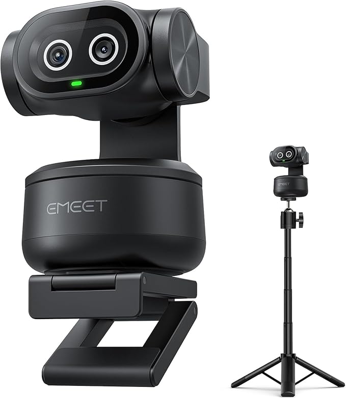 EMEET PIXY Dual-Camera AI-Powered PTZ Camera 4K