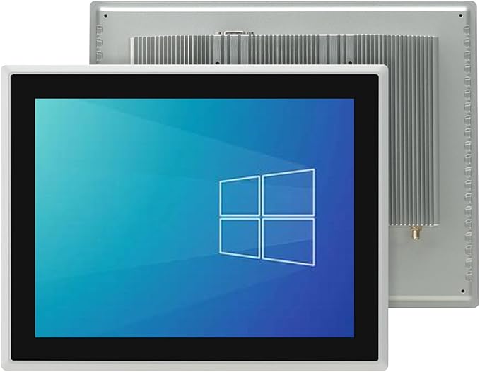 12.1-Inch Industrial Embedded Panel PC, Ratio 4:3 Multi-Touchscreen-Monitor