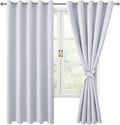 Hiasan Blackout Curtains for Bedroom, 60 x 63 Inches Length