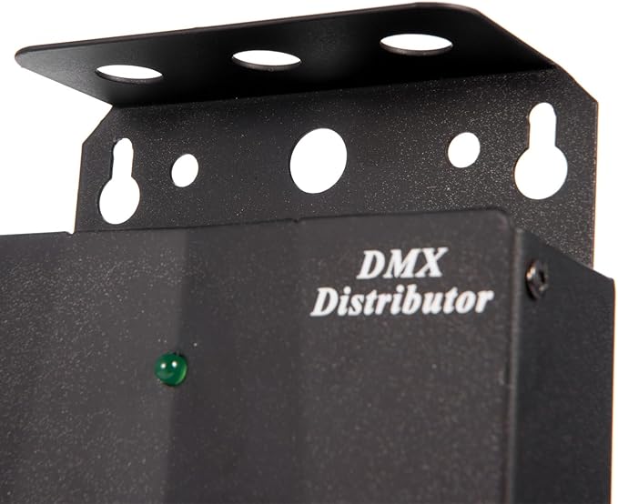 MFL. 4-Way Isolated DMX Splitter Amplifier Distributor