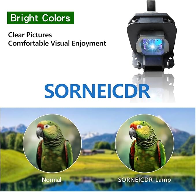SORNEICDR ET-LAX100 Replacement Projector Lamp Bulb Compatible