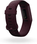 Fitbit Charge 4 Fitness and Activity Tracker with Built-in GPS, Heart Rate, Sleep & Swim Tracking, Rosewood/Rosewood, One Size (S &L Bands Included)