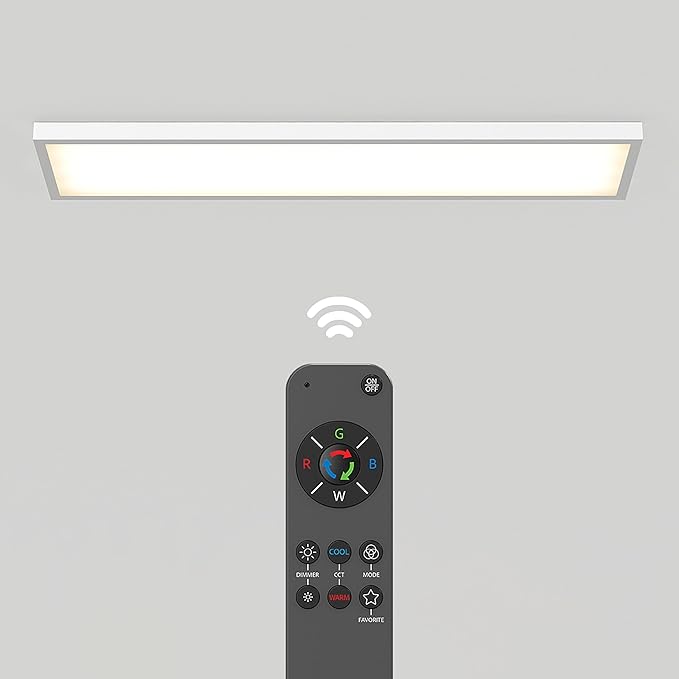 artika Skyshade 30″ LED Flat Panel Ceiling Light – 4, 000 Lumens, RGB + Tunable