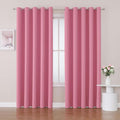 ChrisDowa Blackout Curtains 70 inches Wide