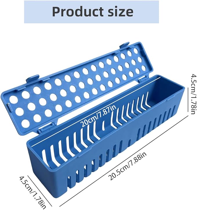 Dental Autoclave Sterilization Cassettes Rack Box Dental Instrument Cassette (4pcs)