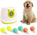 BESTHLS Automatic Dog Ball Launcher Tennis Ball Thrower Machine with 6 Ball