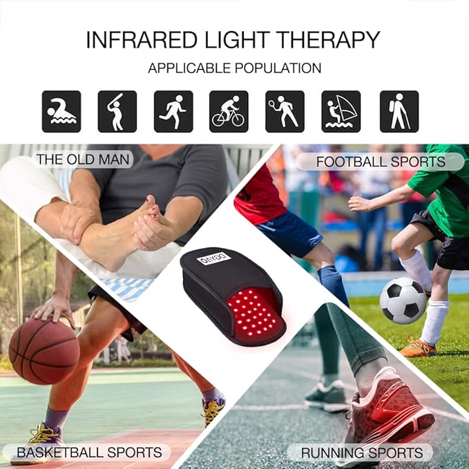 DGQY Upgraded Red Infrared Light Therapy (2 Packs)