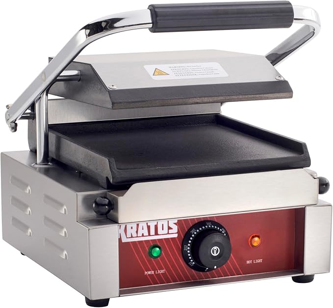 Kratos Commercial Electric Panini Sandwich Grill