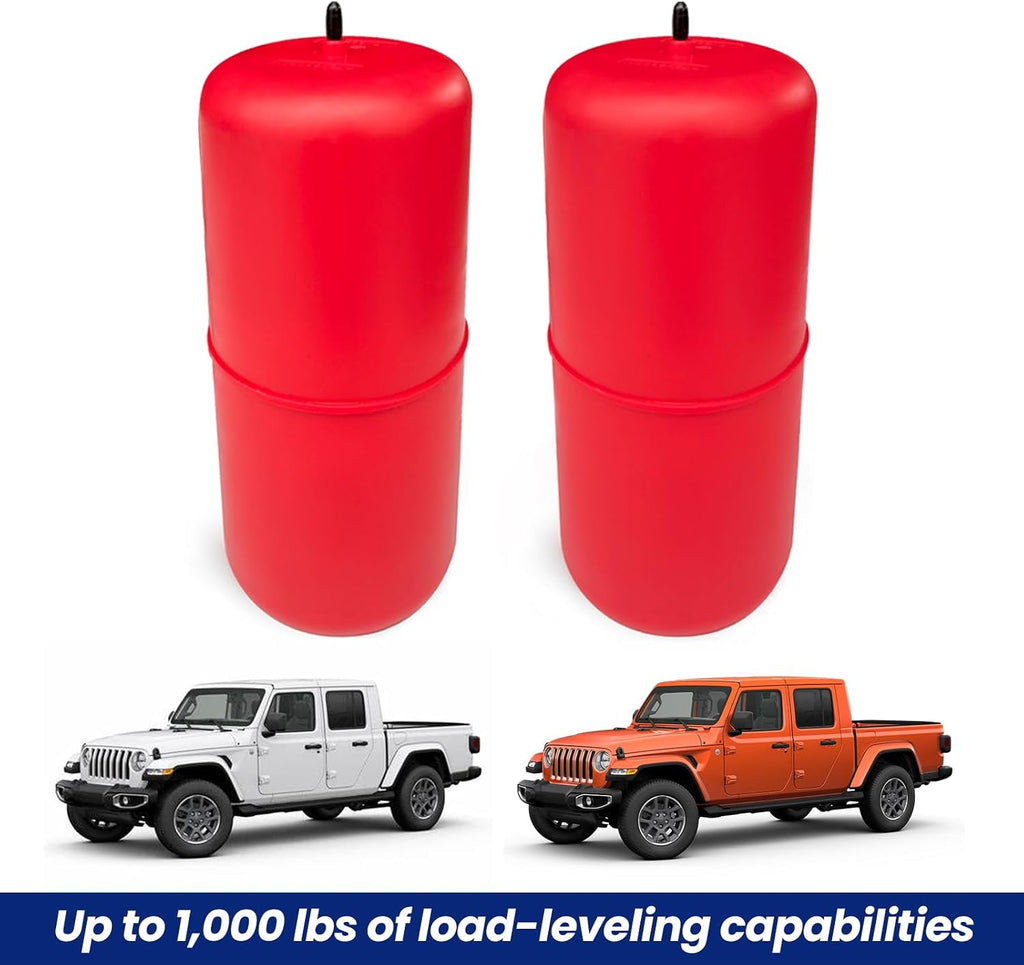 rear air spring bag suspension kits for jeep, close-up detail
