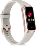 Fitness Tracker with 24/7 Heart Rate, Activity Trackers with Blood Pressure Sleep Monitor, 1.10" AMOLED Screen Step Tracker, Waterproof Step Counter, Health Smart Watch Pedometer for Women Men