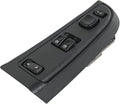 DICMIC Front Driver Side Master Power Window Switch and Door Lock & Black Bezel