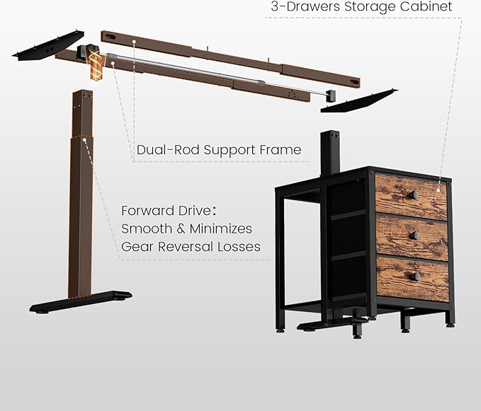REAHOME Electric Standing Desk