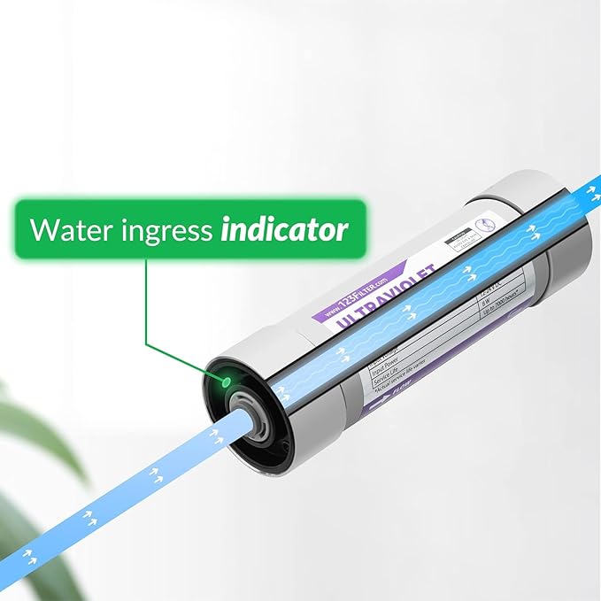 iSpring UVF8 LED UV Water Filter, Add-on Kit