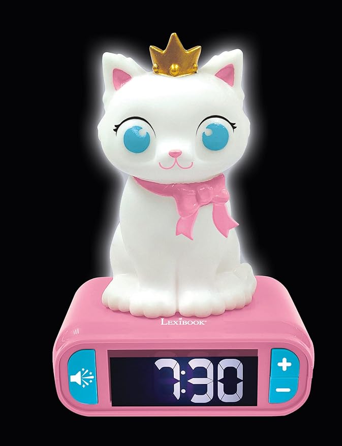LEXiBOOK - Kitten Digital Alarm Clock