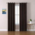 ChrisDowa Grommet Blackout Curtains