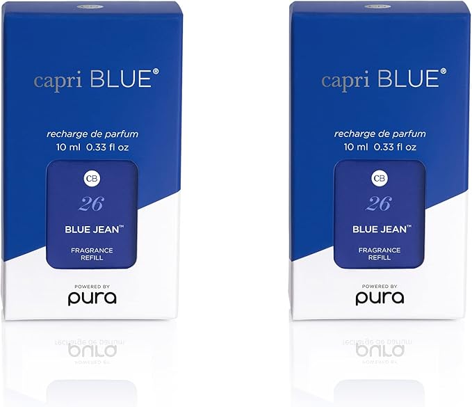 Capri Blue Pura Smart Home Plug-in Diffuser Refills – Includes 2 Capri Blue (Pack of 2)