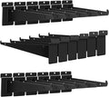 18 Pack Slatwall Shelf Bracket 12 inch, Heavy Duty Metal Shelf Brackets