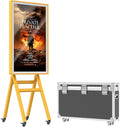 MWE Mobile Digital Signage Display 43in, Portable UHD Touchscreen Advertising