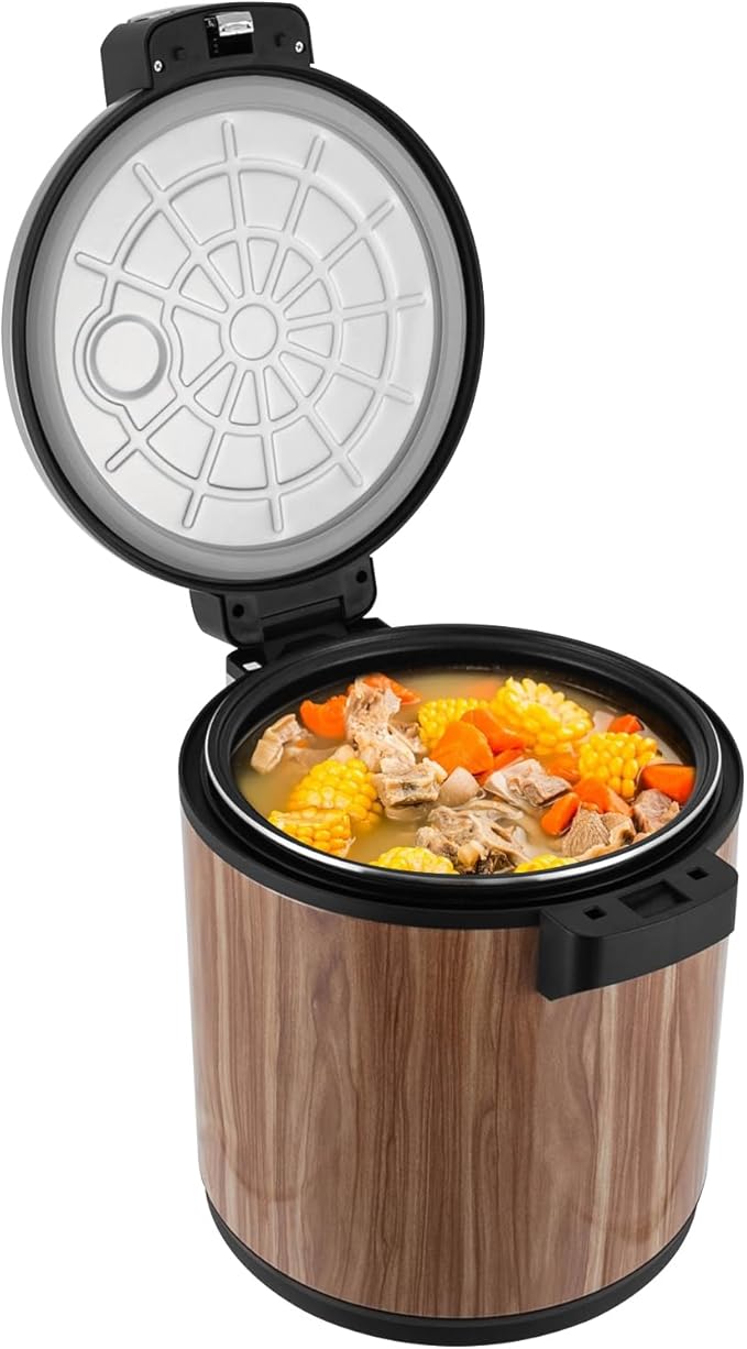 Commercial Electric Rice Warmer, Stainless Steel Rice Warmer Heavy Duty 6Gal