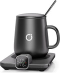 Coffee Cup Warmer & iKago Mug Set, 1℉ Precise Temp Control Mug Warmer