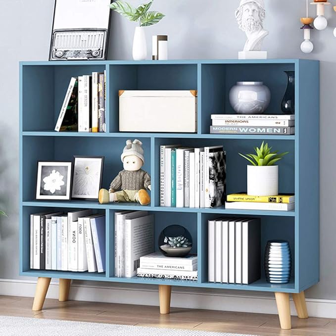 IOTXY Wooden Open Shelf Bookcase