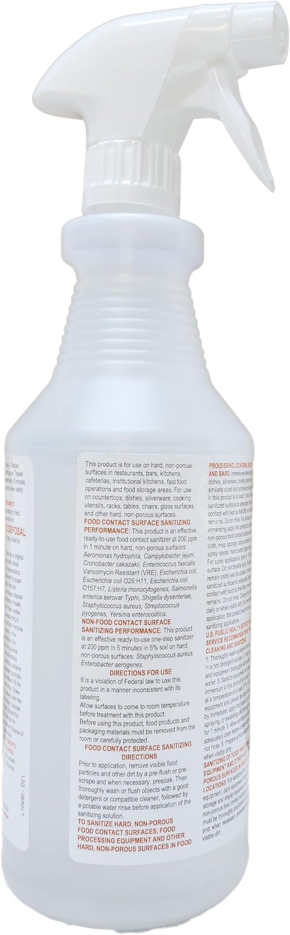 Bussit Clean Food Surface Sanitizer & Cleaner, Kills 99.9% of Kitchen Bacteria (6 Pack)