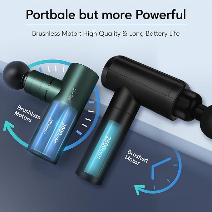 arboleaf Massage Gun Deep Tissue, Full-Metal Electric Portable Hand Held