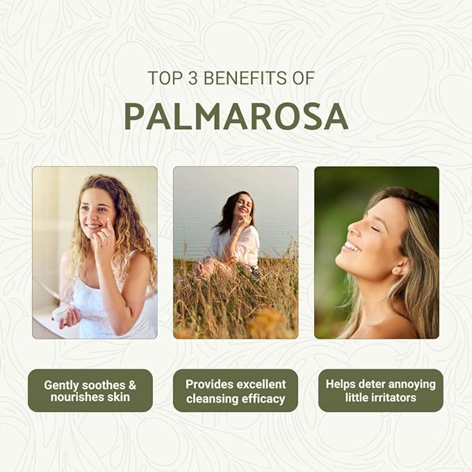Palmarosa Essential Oil Direct from Norex Flavours India