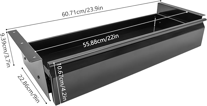 22 inch Sliding Pull-out Under Table Drawer