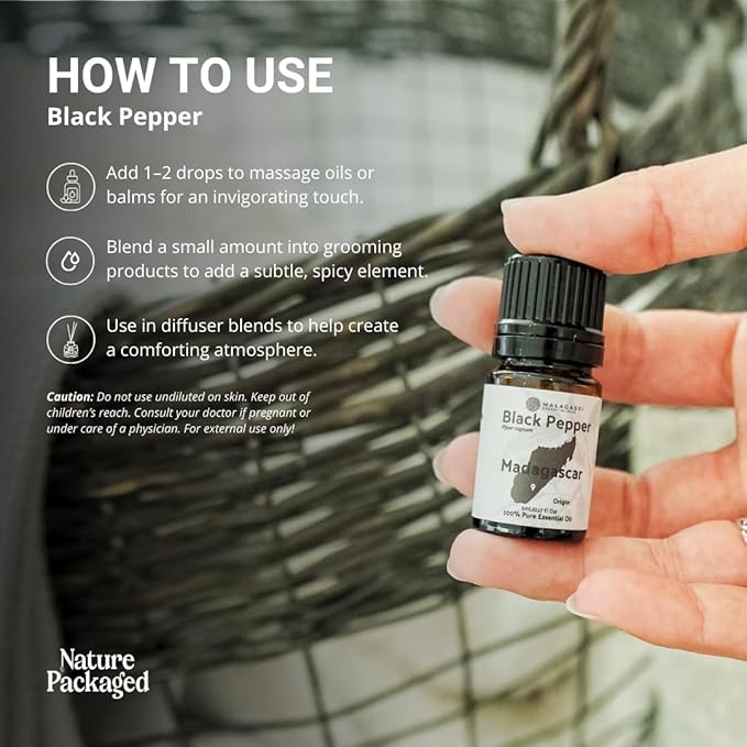 Black Pepper Essential Oil
