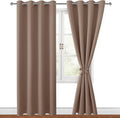 Hiasan Blackout Curtains for Bedroom, 52 x 84 Inches Long