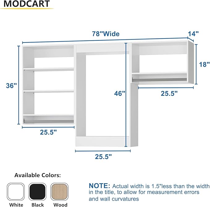 Modular Closet System, Wood Tower Storage