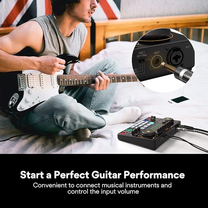 MAONO Audio Interface, MaonoCaster 10-Channel Podcast mixer