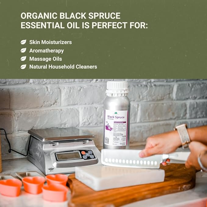 Organic Black Spruce Essential Oil from Canada