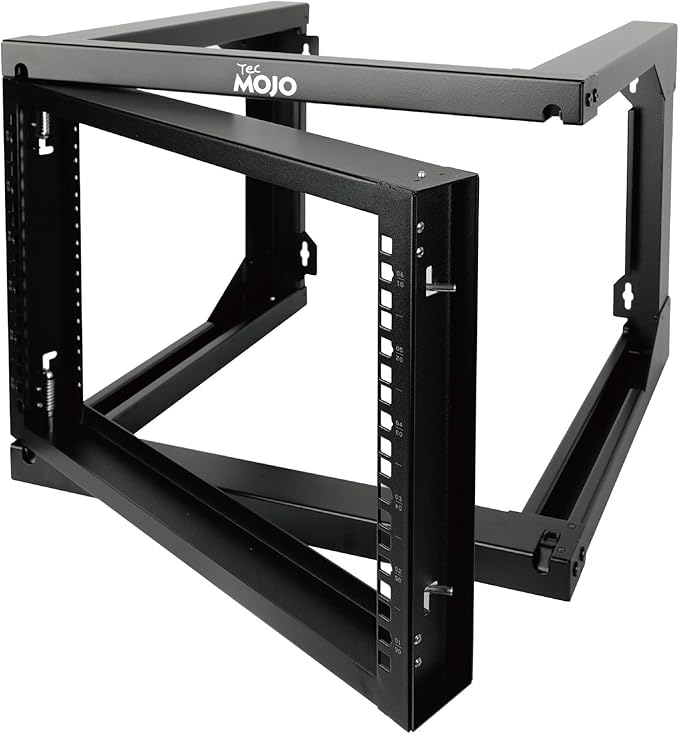 Tecmojo 6U Wall Mount Server Rack, Open Frame Network Rack