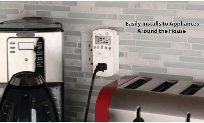 2-Pack P3 P4400 Kill A Watt Electricity Usage Monitor