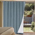 H.VERSAILTEX Linen Blackout Curtains Durable Thick Textured Linen Look 100%
