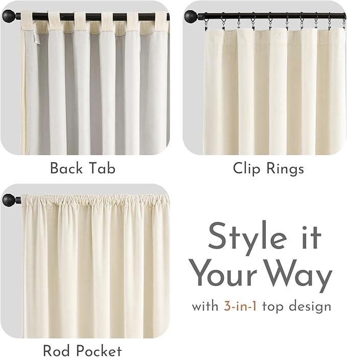 Lazzzy Blackout Velvet Curtains