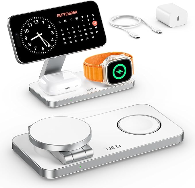 UEQ Foldable 3 in 1 Wireless Charging Station