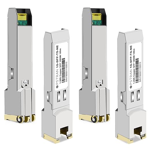 OPSTRAN 1000BASE-T SFP RJ45 Copper Transceiver Module Compatible (4 Pack)