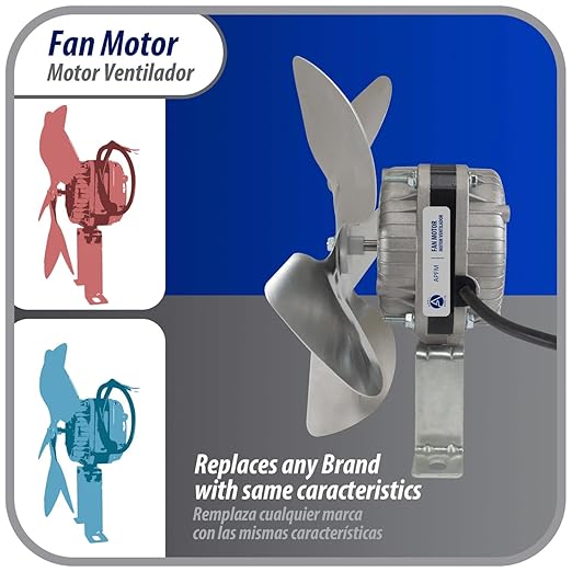 Appli Parts APFM-72E 7W refrigeration condenser and evaporator motor 220V 60Hz