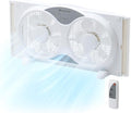 Comfort Zone Twin Window Fan